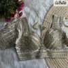 Heavy Pure Soft Roman Silk With Sequence Work Blouses Wholesale In India